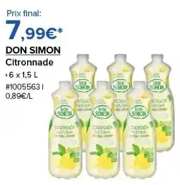 Costco DON SIMON Citronnade offre