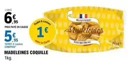 E.Leclerc E.leclerc - madeleines coquille offre