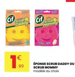 Stokomani Éponge scrub daddy ou scrub mommy offre