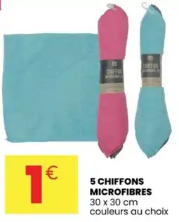 Stokomani 5 chiffons microfibres offre