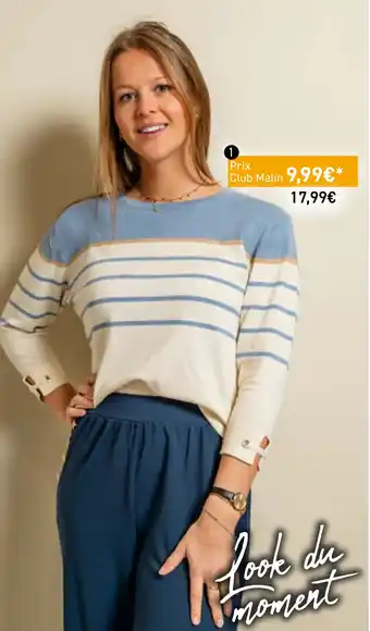Trafic Pull col rond femme offre