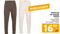 Trafic Pantalon de jogging homme offre