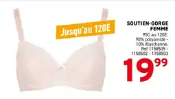 Trafic Soutien-gorge femme offre