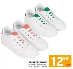Trafic Sneakers femme offre