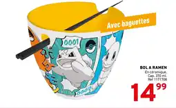 Trafic Bol a ramen offre