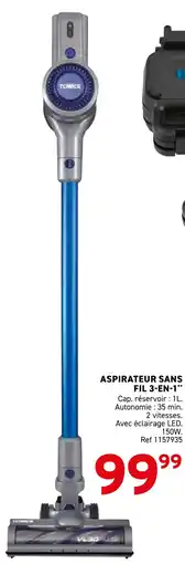 Trafic Aspirateur sans fil 3-en-1 offre
