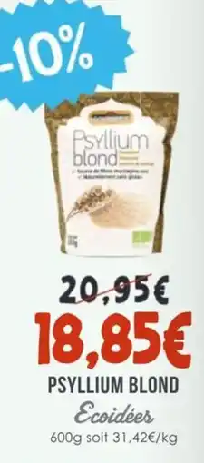 Naturalia Psyllium blond ecoidéer offre