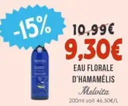 Naturalia Eau florale d'hamamélis melvita offre