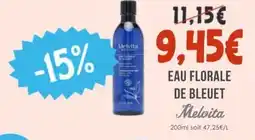 Naturalia Eau florale de bleuet melvita offre