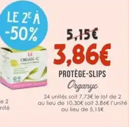 Naturalia Protège-slips organyc offre