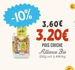 Naturalia Pois chiche alliance bio offre