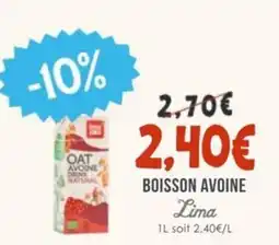 Naturalia Boisson avoine lima offre