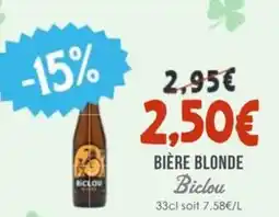 Naturalia Bière blonde biclou offre