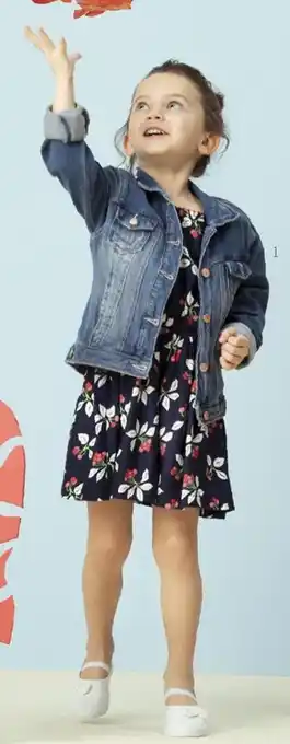Veste molleton denim like