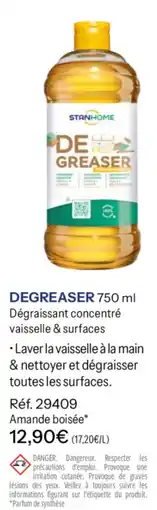 Stanhome Degreaser offre