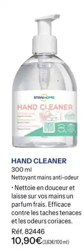 Stanhome Hand cleaner offre