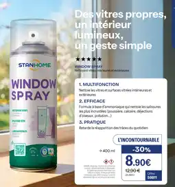 Stanhome Window spray offre
