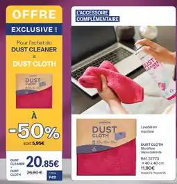 Stanhome Dust cleaner + dust cloth offre