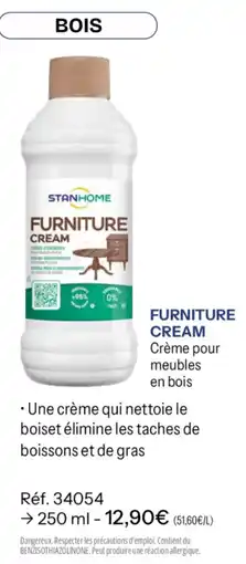 Stanhome Furniture cream offre