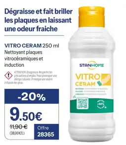 Stanhome Vitro ceram offre