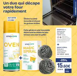 Stanhome Oven + magic spiral offre