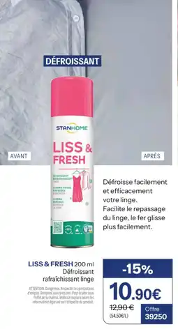 Stanhome Liss & fresh offre