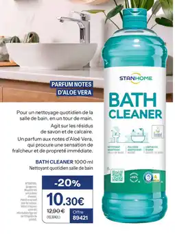 Stanhome Bath cleaner offre