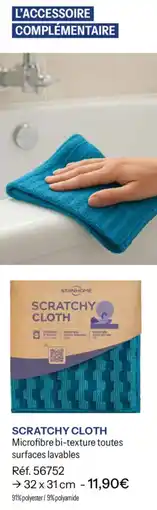 Stanhome Scratchy cloth offre
