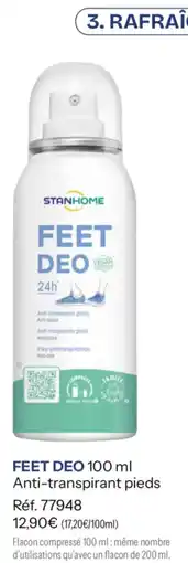 Stanhome Feet deo offre