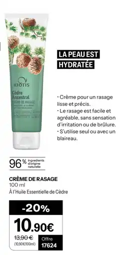 Stanhome Crème de rasage offre