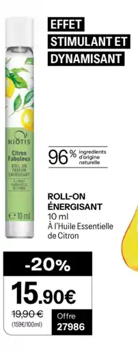 Stanhome Roll-on énergisant offre