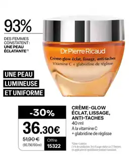 Stanhome Crème-glow éclat, lissage, anti-taches offre