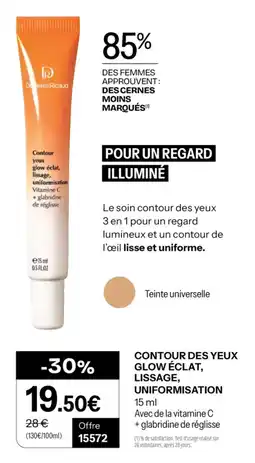 Stanhome Contour des yeux glow éclat, lissage, uniformisation offre