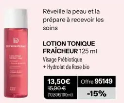 Stanhome Lotion tonique fraîcheur offre