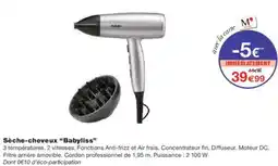 Monoprix Sèche-cheveux babyliss offre