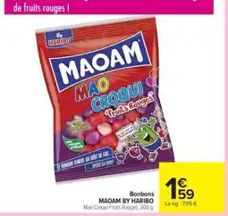 Carrefour Market MAOAM BY HARIBO offre