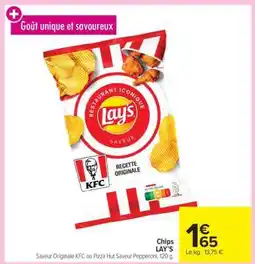 Carrefour Market CHIPS “LAY’S” offre