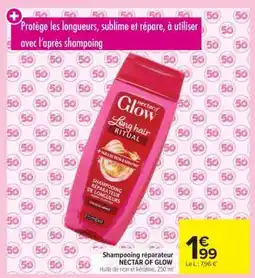Carrefour Market Shampooing réparateur NECTAR OF GLOW offre
