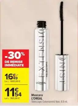 Carrefour Market MASCARA L'OREAL offre