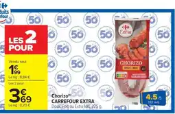 Carrefour Market Chorizo Carrefour Extra offre