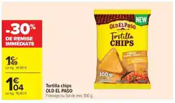 Carrefour Market Tortilla chips OLD EL PASO offre