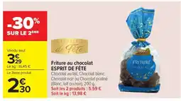 Carrefour Market Friture au chocolat ESPRIT DE FÊTE offre