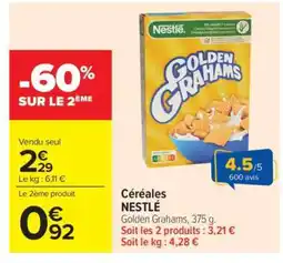 Carrefour Market CÉRÉALES “NESTLÉ” offre