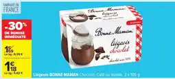 Carrefour LIEGEOIS BONNE MAMAN offre