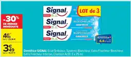Carrefour Dentifrice Signal offre