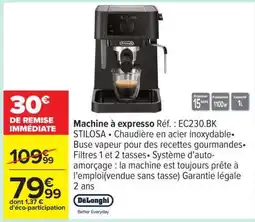 Carrefour Machine à expresso offre