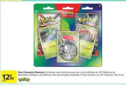 Carrefour Pack 2 Boosters Pokémon offre