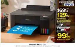 Carrefour Imprimante TANK EPSON offre