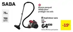 Conforama Saba - aspirateur sans sac offre