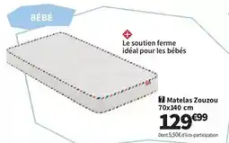 Conforama Matelas zouzau offre